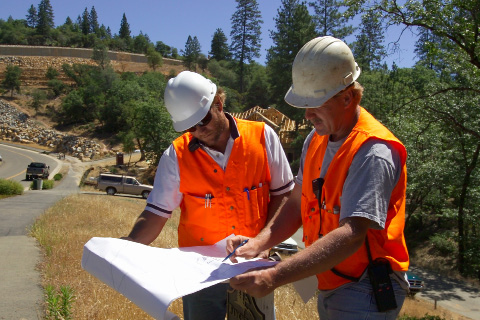 Andregg surveyors in the field.