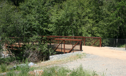 Bridge at Hidden Falls Regional Park