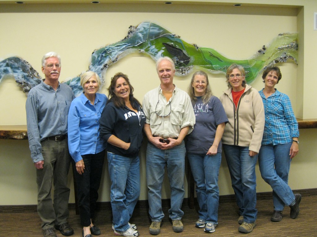 Some of Placer Land Trust’s Docents, from left: Bob Niblack, Anita Yoder, Connie Watson, Karl Mertz, Susan Kotelinicki, Shawna Martinez, and Jeri JurgensonOutdoor